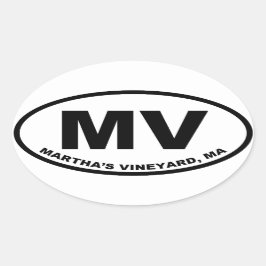 マルタのブドウ園MV 楕円形シール
