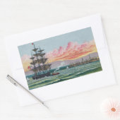 マルタのブドウ畑のステッカー 長方形シール (封筒)