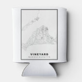 マルタのブドウ畑の地図 缶クーラー (裏面)