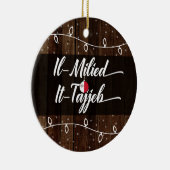 マルタのメリークリスマスIlMilied素朴なそれTajjeb セラミックオーナメント (右)