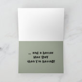 マルタのユーモアの誕生日はだれでもをカードを望みます カード (内部)