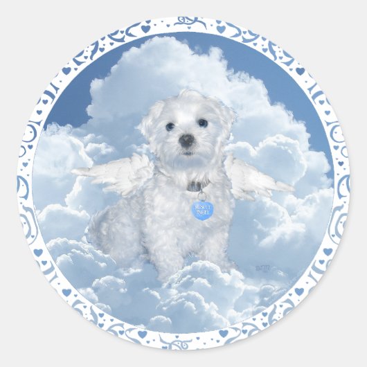 マルタのレスキュエンジェル ラウンドシール (正面)