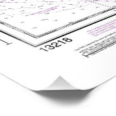 マルタのヴィンヤードからブロック島の航海のチャート フォトプリント (角)