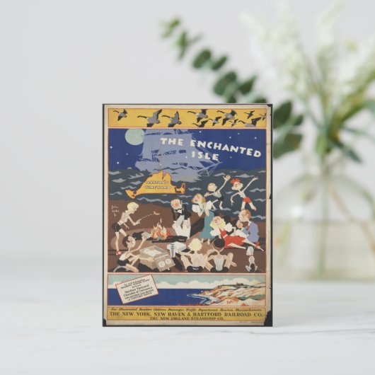 マルタのヴィンヤード・ヴィンテージ旅行はがき ポストカード (スタンド正面)