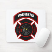 マルタの交差の消防士 マウスパッド (マウス)