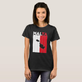 マルタの国境 Tシャツ (正面フル)
