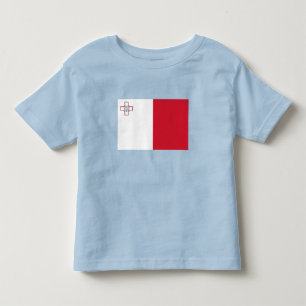 マルタの国旗 トドラーTシャツ
