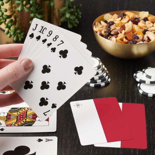 マルタの国旗 トランプ (インサイチュ)