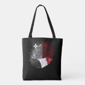 マルタの国旗 トートバッグ (裏面)