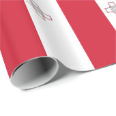 マルタの国旗 ラッピングペーパー (ロールコーナー)