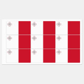 マルタの国旗 ラベル (シート)