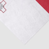 マルタの国旗 薄葉紙 (詳細)