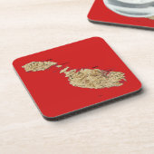 マルタの地図コースター コースター (左側)