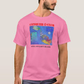 マルタの地図 Tシャツ (正面)