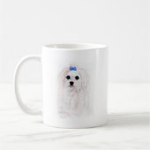 マルタの子犬 コーヒーマグカップ (左)