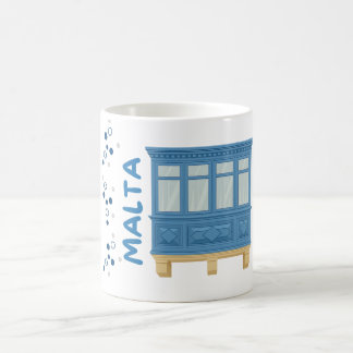 マルタの小さな作品を飲む | マルチーズバルコニーマグ コーヒーマグカップ