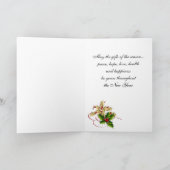 マルタの小犬のクリスマス シーズンカード (内部)