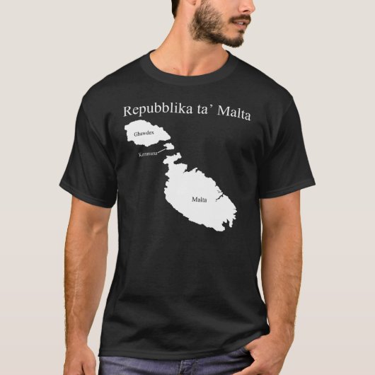 マルタの島 Tシャツ (正面)