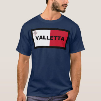 マルタの旗のバレッタ・シティ フレンズ Tシャツ