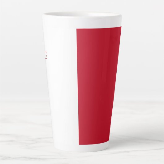 マルタの旗 カフェラテマグ (正面)