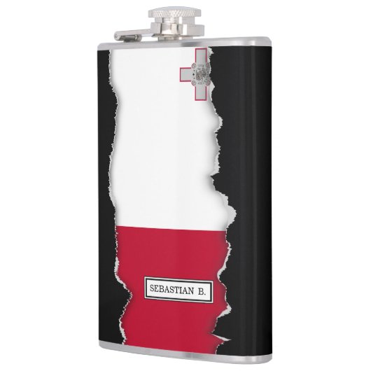 マルタの旗 フラスク (左)