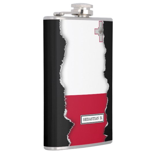 マルタの旗 フラスク (右)