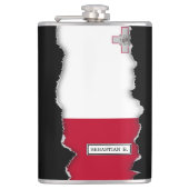 マルタの旗 フラスク (正面)