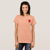 マルタの旗+地図Tシャツ Tシャツ (正面フル)
