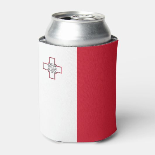 マルタの旗 缶クーラー (缶正面)