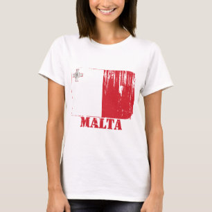 マルタの旗 Tシャツ