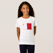 マルタの旗 Tシャツ (正面フル)