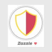 マルタの植民地時代のバッジ（1898年～1943年） シール (シート)