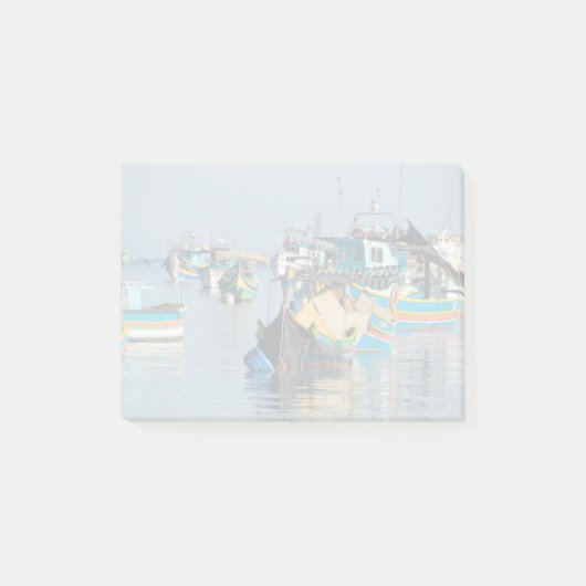 マルタの漁船マルタの| Marsaxlokk ポストイット (正面)