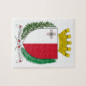 マルタの紋章付き外衣 ジグソーパズル (横)