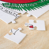 マルタの紋章付き外衣 ジグソーパズル (側面)