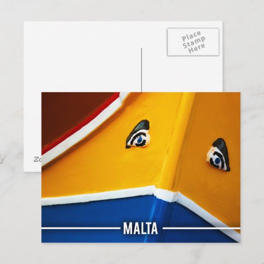 マルタの色 ポストカード (正面/裏面)