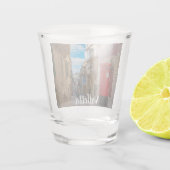 マルタの赤いヴィンテージメールボックス ショットグラス (裏面)