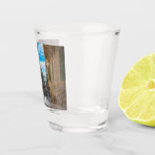 マルタの赤いヴィンテージメールボックス ショットグラス (右)