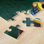 マルタの魚釣りボート。 ジグソーパズル (側面)