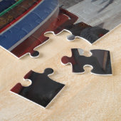 マルタの魚釣りボート。 ジグソーパズル (側面)