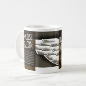 マルタの《鳥》ハヤブサのコーヒー・マグ コーヒーマグカップ (正面左)