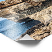 マルタのAzureウィンドウ フォトプリント (角)