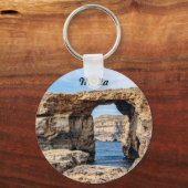 マルタのAzure Window キーホルダー (正面)