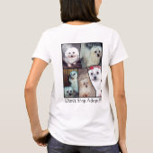 マルタのpuppymillの救助 tシャツ (裏面)