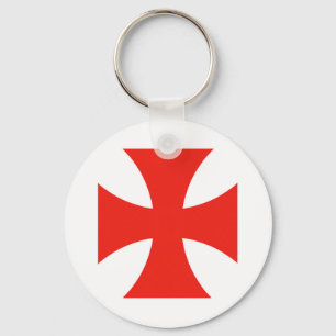 マルタのtemplar騎士赤十字の宗教の記号 キーホルダー