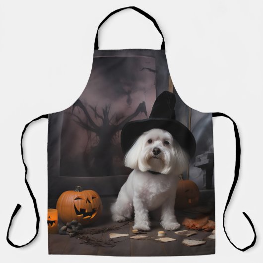 マルタカボチャ ハロウィン おばけ エプロン (正面)