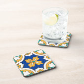 マルタクラシックデザインタイル懸命プラスチックコースター コースター (右側)