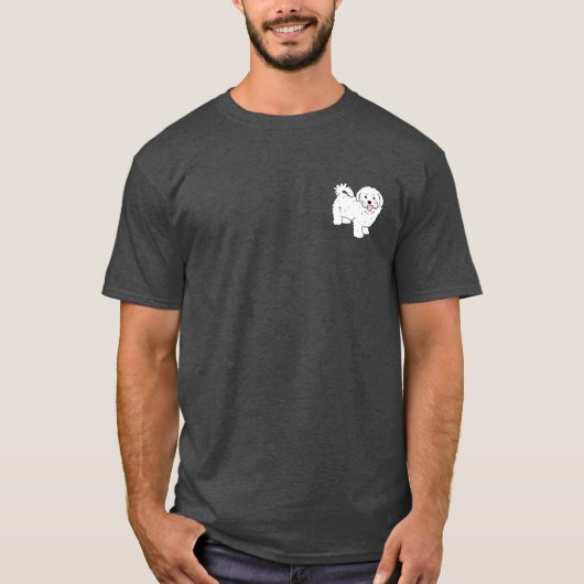マルタクロスかわいいイラストレトロ Tシャツ (正面)