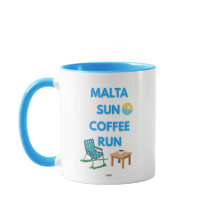 マルタサン コーヒーランマグ | AMAR Prints