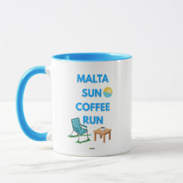 マルタサン コーヒーランマグ | AMAR Prints マグカップ